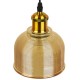 GloboStar® SEGRETO 01448 Vintage Κρεμαστό Φωτιστικό Οροφής Μονόφωτο 1 x E27 Χρυσό Γυάλινο Διάφανο Καμπάνα με Χρυσό Ντουί Φ14 x Υ18cm GloboStar® SEGRETO 01448 Vintage Κρεμαστό Φωτιστικό Οροφής Μονόφωτο 1 x E27 Χρυσό Γυάλινο Διάφανο Καμπάνα με Χρυσό Ντουί Φ14 x Υ18cm