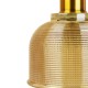 GloboStar® SEGRETO 01448 Vintage Κρεμαστό Φωτιστικό Οροφής Μονόφωτο 1 x E27 Χρυσό Γυάλινο Διάφανο Καμπάνα με Χρυσό Ντουί Φ14 x Υ18cm GloboStar® SEGRETO 01448 Vintage Κρεμαστό Φωτιστικό Οροφής Μονόφωτο 1 x E27 Χρυσό Γυάλινο Διάφανο Καμπάνα με Χρυσό Ντουί Φ14 x Υ18cm