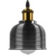 GloboStar® SEGRETO 01449 Vintage Κρεμαστό Φωτιστικό Οροφής Μονόφωτο 1 x E27 Μαύρο Γυάλινο Διάφανο Καμπάνα με Χρυσό Ντουί Φ14 x Υ18cm GloboStar® SEGRETO 01449 Vintage Κρεμαστό Φωτιστικό Οροφής Μονόφωτο 1 x E27 Μαύρο Γυάλινο Διάφανο Καμπάνα με Χρυσό Ντουί Φ14 x Υ18cm