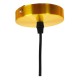 GloboStar® SEGRETO 01449 Vintage Κρεμαστό Φωτιστικό Οροφής Μονόφωτο 1 x E27 Μαύρο Γυάλινο Διάφανο Καμπάνα με Χρυσό Ντουί Φ14 x Υ18cm GloboStar® SEGRETO 01449 Vintage Κρεμαστό Φωτιστικό Οροφής Μονόφωτο 1 x E27 Μαύρο Γυάλινο Διάφανο Καμπάνα με Χρυσό Ντουί Φ14 x Υ18cm