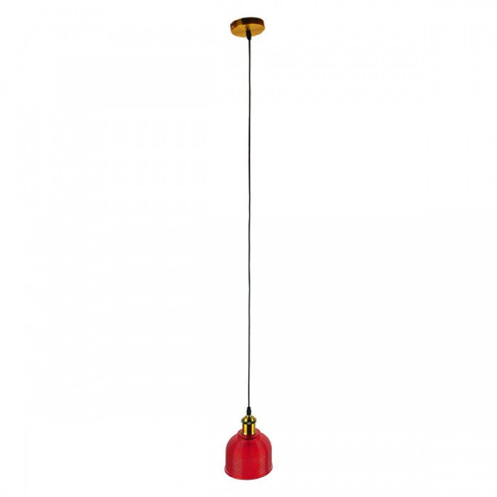 GloboStar® SEGRETO 01450 Vintage Κρεμαστό Φωτιστικό Οροφής Μονόφωτο 1 x E27 Κόκκινο Γυάλινο Διάφανο Καμπάνα με Χρυσό Ντουί Φ14 x Υ18cm GloboStar® SEGRETO 01450 Vintage Κρεμαστό Φωτιστικό Οροφής Μονόφωτο 1 x E27 Κόκκινο Γυάλινο Διάφανο Καμπάνα με Χρυσό Ντουί Φ14 x Υ18cm