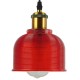 GloboStar® SEGRETO 01450 Vintage Κρεμαστό Φωτιστικό Οροφής Μονόφωτο 1 x E27 Κόκκινο Γυάλινο Διάφανο Καμπάνα με Χρυσό Ντουί Φ14 x Υ18cm GloboStar® SEGRETO 01450 Vintage Κρεμαστό Φωτιστικό Οροφής Μονόφωτο 1 x E27 Κόκκινο Γυάλινο Διάφανο Καμπάνα με Χρυσό Ντουί Φ14 x Υ18cm