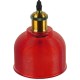 GloboStar® SEGRETO 01450 Vintage Κρεμαστό Φωτιστικό Οροφής Μονόφωτο 1 x E27 Κόκκινο Γυάλινο Διάφανο Καμπάνα με Χρυσό Ντουί Φ14 x Υ18cm GloboStar® SEGRETO 01450 Vintage Κρεμαστό Φωτιστικό Οροφής Μονόφωτο 1 x E27 Κόκκινο Γυάλινο Διάφανο Καμπάνα με Χρυσό Ντουί Φ14 x Υ18cm