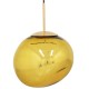 GloboStar® DIXAR 01466 Μοντέρνο Κρεμαστό Φωτιστικό Οροφής Μονόφωτο 1 x E27 Γυάλινο Χρυσό Φ36 x Υ45cm GloboStar® DIXAR 01466 Μοντέρνο Κρεμαστό Φωτιστικό Οροφής Μονόφωτο 1 x E27 Γυάλινο Χρυσό Φ36 x Υ45cm