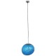 GloboStar® DIXAR BLUE 01467 Μοντέρνο Κρεμαστό Φωτιστικό Οροφής Μονόφωτο 1 x E27 Γυάλινο Μπλε Φ36 x Υ45cm GloboStar® DIXAR BLUE 01467 Μοντέρνο Κρεμαστό Φωτιστικό Οροφής Μονόφωτο 1 x E27 Γυάλινο Μπλε Φ36 x Υ45cm