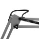 GloboStar® AUDREY 01469 Vintage Φωτιστικό Δαπέδου Μονόφωτο 1 x E27 Ασημί Μεταλλικό D15 x H190cm GloboStar® AUDREY 01469 Vintage Φωτιστικό Δαπέδου Μονόφωτο 1 x E27 Ασημί Μεταλλικό D15 x H190cm