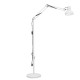 GloboStar® AUDREY 01471 Vintage Φωτιστικό Δαπέδου Μονόφωτο 1 x E27 Λευκό Μεταλλικό Καμπάνα D15 x H190cm GloboStar® AUDREY 01471 Vintage Φωτιστικό Δαπέδου Μονόφωτο 1 x E27 Λευκό Μεταλλικό Καμπάνα D15 x H190cm