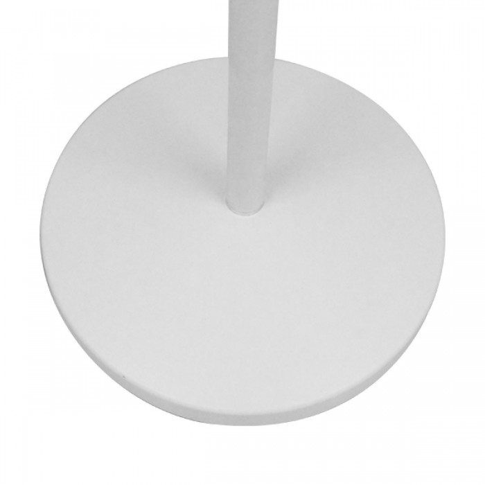 GloboStar® AUDREY 01471 Vintage Φωτιστικό Δαπέδου Μονόφωτο 1 x E27 Λευκό Μεταλλικό Καμπάνα D15 x H190cm GloboStar® AUDREY 01471 Vintage Φωτιστικό Δαπέδου Μονόφωτο 1 x E27 Λευκό Μεταλλικό Καμπάνα D15 x H190cm