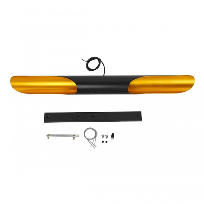 GloboStar® NEBULA 01473 Μοντέρνο Κρεμαστό Φωτιστικό Οροφής 100cm Δίφωτο 2 x E27 Μαύρο - Χρυσό Μεταλλικό Μ100 x Π10 x Y10cm GloboStar® NEBULA 01473 Μοντέρνο Κρεμαστό Φωτιστικό Οροφής 100cm Δίφωτο 2 x E27 Μαύρο - Χρυσό Μεταλλικό Μ100 x Π10 x Y10cm