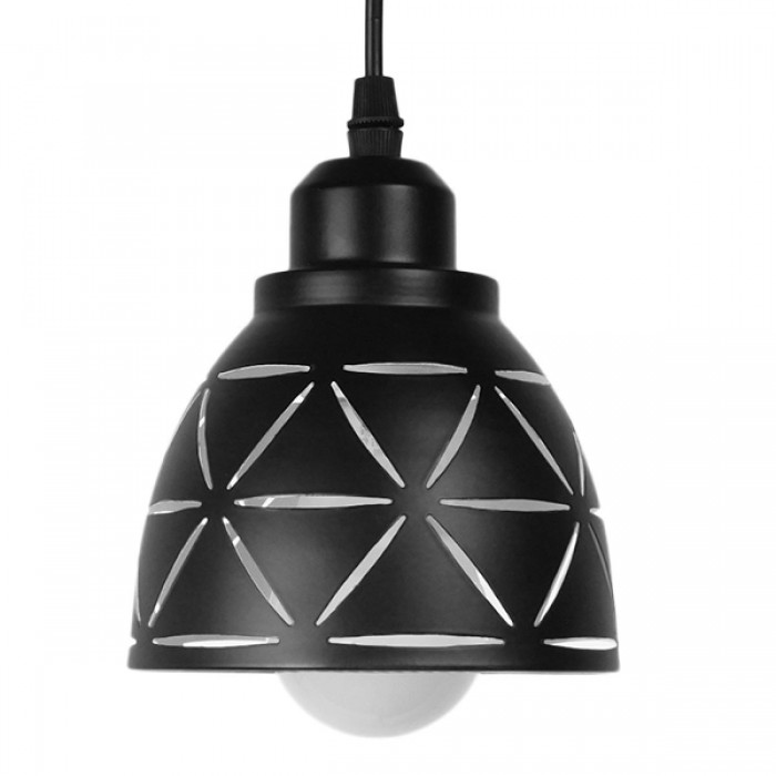GloboStar® COOLIE 01475 Μοντέρνο Κρεμαστό Φωτιστικό Οροφής Μονόφωτο 1 x E27 Μεταλλικό Μαύρο Λευκό Καμπάνα Φ13 x Υ14cm GloboStar® COOLIE 01475 Μοντέρνο Κρεμαστό Φωτιστικό Οροφής Μονόφωτο 1 x E27 Μεταλλικό Μαύρο Λευκό Καμπάνα Φ13 x Υ14cm