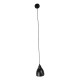 GloboStar® MARGARETA 01479 Μοντέρνο Κρεμαστό Φωτιστικό Οροφής Μονόφωτο 1 x E27 Μεταλλικό Μαύρο Λευκό Καμπάνα Φ13 x Υ14cm GloboStar® MARGARETA 01479 Μοντέρνο Κρεμαστό Φωτιστικό Οροφής Μονόφωτο 1 x E27 Μεταλλικό Μαύρο Λευκό Καμπάνα Φ13 x Υ14cm