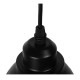 GloboStar® MARGARETA 01479 Μοντέρνο Κρεμαστό Φωτιστικό Οροφής Μονόφωτο 1 x E27 Μεταλλικό Μαύρο Λευκό Καμπάνα Φ13 x Υ14cm GloboStar® MARGARETA 01479 Μοντέρνο Κρεμαστό Φωτιστικό Οροφής Μονόφωτο 1 x E27 Μεταλλικό Μαύρο Λευκό Καμπάνα Φ13 x Υ14cm