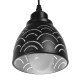 GloboStar® CLOUD 01482 Μοντέρνο Κρεμαστό Φωτιστικό Οροφής Μονόφωτο 1 x E27 Μεταλλικό Μαύρο Λευκό Καμπάνα Φ13 x Υ14cm GloboStar® CLOUD 01482 Μοντέρνο Κρεμαστό Φωτιστικό Οροφής Μονόφωτο 1 x E27 Μεταλλικό Μαύρο Λευκό Καμπάνα Φ13 x Υ14cm