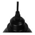 GloboStar® CLOUD 01482 Μοντέρνο Κρεμαστό Φωτιστικό Οροφής Μονόφωτο 1 x E27 Μεταλλικό Μαύρο Λευκό Καμπάνα Φ13 x Υ14cm GloboStar® CLOUD 01482 Μοντέρνο Κρεμαστό Φωτιστικό Οροφής Μονόφωτο 1 x E27 Μεταλλικό Μαύρο Λευκό Καμπάνα Φ13 x Υ14cm