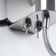GloboStar® ELEGANT 01493 Μοντέρνο Φωτιστικό Τοίχου Απλίκα Μεταλλικό Χρώμιο Νίκελ με Λευκό Ύφασμα Δίφωτο 1xE27 - Ρυθμίζόμενο Σώμα Σπιράλ με CREE LED 3W Θερμό Λευκό 2700K - Διακόπτες On / Off Μ26.5 x Π15 x Υ43cm GloboStar® ELEGANT 01493 Μοντέρνο Φωτιστικό Τοίχου Απλίκα Μεταλλικό Χρώμιο Νίκελ με Λευκό Ύφασμα Δίφωτο 1xE27 - Ρυθμίζόμενο Σώμα Σπιράλ με CREE LED 3W Θερμό Λευκό 2700K - Διακόπτες On / Off Μ26.5 x Π15 x Υ43cm