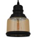 GloboStar® OLIVER 01506 Vintage Κρεμαστό Φωτιστικό Οροφής Μονόφωτο 1 x E27 Γυάλινο Μελί Διάφανο Φ15 x Υ21.5cm GloboStar® OLIVER 01506 Vintage Κρεμαστό Φωτιστικό Οροφής Μονόφωτο 1 x E27 Γυάλινο Μελί Διάφανο Φ15 x Υ21.5cm