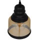 GloboStar® OLIVER 01506 Vintage Κρεμαστό Φωτιστικό Οροφής Μονόφωτο 1 x E27 Γυάλινο Μελί Διάφανο Φ15 x Υ21.5cm GloboStar® OLIVER 01506 Vintage Κρεμαστό Φωτιστικό Οροφής Μονόφωτο 1 x E27 Γυάλινο Μελί Διάφανο Φ15 x Υ21.5cm