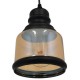 GloboStar® OLIVER 01506 Vintage Κρεμαστό Φωτιστικό Οροφής Μονόφωτο 1 x E27 Γυάλινο Μελί Διάφανο Φ15 x Υ21.5cm GloboStar® OLIVER 01506 Vintage Κρεμαστό Φωτιστικό Οροφής Μονόφωτο 1 x E27 Γυάλινο Μελί Διάφανο Φ15 x Υ21.5cm