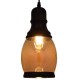 GloboStar® OLIVER 01507 Vintage Κρεμαστό Φωτιστικό Οροφής Μονόφωτο 1 x E27 Γυάλινο Μελί Διάφανο Φ14 x Υ30cm GloboStar® OLIVER 01507 Vintage Κρεμαστό Φωτιστικό Οροφής Μονόφωτο 1 x E27 Γυάλινο Μελί Διάφανο Φ14 x Υ30cm