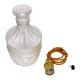 GloboStar® WHISKEY 01513 Vintage Κρεμαστό Φωτιστικό Οροφής Μονόφωτο 1 x E27 Γυάλινο Διάφανο Φ13 x Υ22cm GloboStar® WHISKEY 01513 Vintage Κρεμαστό Φωτιστικό Οροφής Μονόφωτο 1 x E27 Γυάλινο Διάφανο Φ13 x Υ22cm
