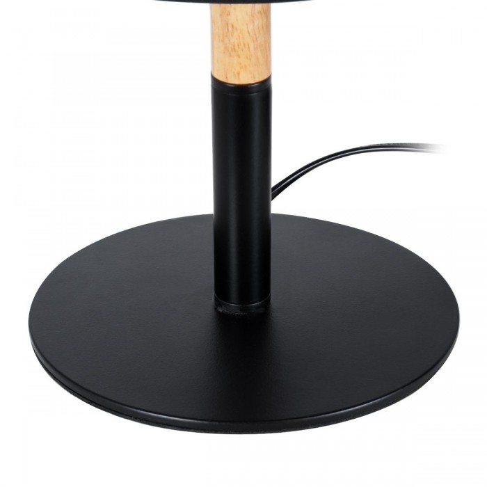 GloboStar® BRONX 01519 Μοντέρνο Επιτραπέζιο Φωτιστικό Πορτατίφ Μονόφωτο 1 x E27 Μαύρο Μεταλλικό με Καπέλο Φ25xY40cm GloboStar® BRONX 01519 Μοντέρνο Επιτραπέζιο Φωτιστικό Πορτατίφ Μονόφωτο 1 x E27 Μαύρο Μεταλλικό με Καπέλο Φ25xY40cm
