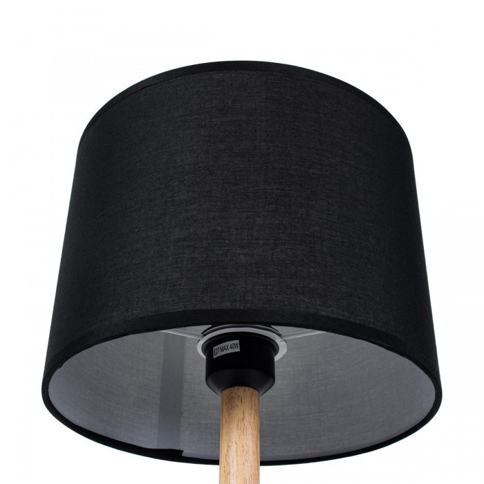 GloboStar® BRONX 01519 Μοντέρνο Επιτραπέζιο Φωτιστικό Πορτατίφ Μονόφωτο 1 x E27 Μαύρο Μεταλλικό με Καπέλο Φ25xY40cm GloboStar® BRONX 01519 Μοντέρνο Επιτραπέζιο Φωτιστικό Πορτατίφ Μονόφωτο 1 x E27 Μαύρο Μεταλλικό με Καπέλο Φ25xY40cm
