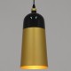 GloboStar® PALAZZO 01523 Μοντέρνο Κρεμαστό Φωτιστικό Οροφής Μονόφωτο 1 x E27 Μαύρο - Χρυσό Μεταλλικό Καμπάνα Φ14 x Υ34cm GloboStar® PALAZZO 01523 Μοντέρνο Κρεμαστό Φωτιστικό Οροφής Μονόφωτο 1 x E27 Μαύρο - Χρυσό Μεταλλικό Καμπάνα Φ14 x Υ34cm