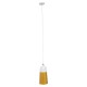 GloboStar® PALAZZO 01524 Μοντέρνο Κρεμαστό Φωτιστικό Οροφής Μονόφωτο 1 x E27 Λευκό - Χρυσό Μεταλλικό Καμπάνα Φ14 x Υ34cm GloboStar® PALAZZO 01524 Μοντέρνο Κρεμαστό Φωτιστικό Οροφής Μονόφωτο 1 x E27 Λευκό - Χρυσό Μεταλλικό Καμπάνα Φ14 x Υ34cm