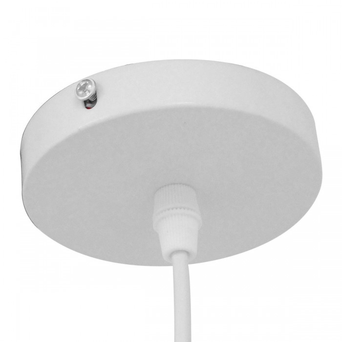 GloboStar® PALAZZO 01524 Μοντέρνο Κρεμαστό Φωτιστικό Οροφής Μονόφωτο 1 x E27 Λευκό - Χρυσό Μεταλλικό Καμπάνα Φ14 x Υ34cm GloboStar® PALAZZO 01524 Μοντέρνο Κρεμαστό Φωτιστικό Οροφής Μονόφωτο 1 x E27 Λευκό - Χρυσό Μεταλλικό Καμπάνα Φ14 x Υ34cm