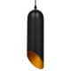 GloboStar® CARSON 01527 Μοντέρνο Κρεμαστό Φωτιστικό Οροφής Μονόφωτο 1 x E27 Μαύρο - Χρυσό Μεταλλικό Καμπάνα Φ10 x Υ38cm GloboStar® CARSON 01527 Μοντέρνο Κρεμαστό Φωτιστικό Οροφής Μονόφωτο 1 x E27 Μαύρο - Χρυσό Μεταλλικό Καμπάνα Φ10 x Υ38cm