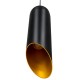 GloboStar® CARSON 01527 Μοντέρνο Κρεμαστό Φωτιστικό Οροφής Μονόφωτο 1 x E27 Μαύρο - Χρυσό Μεταλλικό Καμπάνα Φ10 x Υ38cm GloboStar® CARSON 01527 Μοντέρνο Κρεμαστό Φωτιστικό Οροφής Μονόφωτο 1 x E27 Μαύρο - Χρυσό Μεταλλικό Καμπάνα Φ10 x Υ38cm