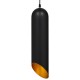 GloboStar® CARSON 01528 Μοντέρνο Κρεμαστό Φωτιστικό Οροφής Μονόφωτο 1 x E27 Μαύρο - Χρυσό Μεταλλικό Καμπάνα Φ12 x Υ52cm GloboStar® CARSON 01528 Μοντέρνο Κρεμαστό Φωτιστικό Οροφής Μονόφωτο 1 x E27 Μαύρο - Χρυσό Μεταλλικό Καμπάνα Φ12 x Υ52cm