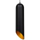 GloboStar® CARSON 01529 Μοντέρνο Κρεμαστό Φωτιστικό Οροφής Μονόφωτο 1 x E27 Μαύρο - Χρυσό Μεταλλικό Καμπάνα Φ15 x Υ68cm GloboStar® CARSON 01529 Μοντέρνο Κρεμαστό Φωτιστικό Οροφής Μονόφωτο 1 x E27 Μαύρο - Χρυσό Μεταλλικό Καμπάνα Φ15 x Υ68cm