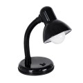 GloboStar® STUDENT BLACK 01530 Μοντέρνο Επιτραπέζιο Φωτιστικό Γραφείου Μονόφωτο Μεταλλικό Μαύρο Λευκό με Διακόπτη ΟN/OFF Φ12 x Υ32cm GloboStar® STUDENT BLACK 01530 Μοντέρνο Επιτραπέζιο Φωτιστικό Γραφείου Μονόφωτο Μεταλλικό Μαύρο Λευκό με Διακόπτη ΟN/OFF Φ12 x Υ32cm