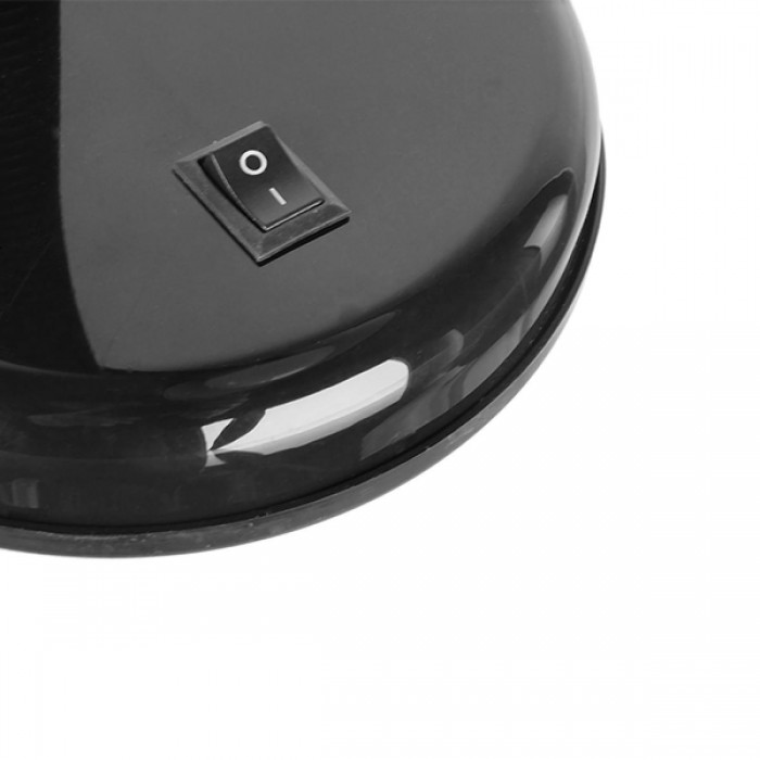 GloboStar® STUDENT BLACK 01530 Μοντέρνο Επιτραπέζιο Φωτιστικό Γραφείου Μονόφωτο Μεταλλικό Μαύρο Λευκό με Διακόπτη ΟN/OFF Φ12 x Υ32cm GloboStar® STUDENT BLACK 01530 Μοντέρνο Επιτραπέζιο Φωτιστικό Γραφείου Μονόφωτο Μεταλλικό Μαύρο Λευκό με Διακόπτη ΟN/OFF Φ12 x Υ32cm