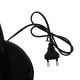 GloboStar® STUDENT BLACK 01530 Μοντέρνο Επιτραπέζιο Φωτιστικό Γραφείου Μονόφωτο Μεταλλικό Μαύρο Λευκό με Διακόπτη ΟN/OFF Φ12 x Υ32cm GloboStar® STUDENT BLACK 01530 Μοντέρνο Επιτραπέζιο Φωτιστικό Γραφείου Μονόφωτο Μεταλλικό Μαύρο Λευκό με Διακόπτη ΟN/OFF Φ12 x Υ32cm
