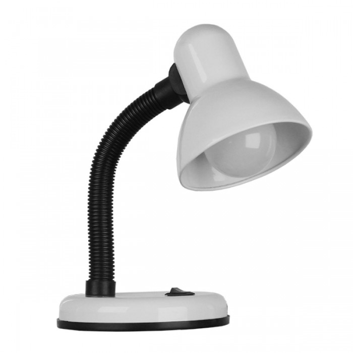 GloboStar® STUDENT WHITE 01531 Μοντέρνο Επιτραπέζιο Φωτιστικό Γραφείου Μονόφωτο Μεταλλικό Λευκό με Διακόπτη ΟN/OFF Φ12 x Υ32cm GloboStar® STUDENT WHITE 01531 Μοντέρνο Επιτραπέζιο Φωτιστικό Γραφείου Μονόφωτο Μεταλλικό Λευκό με Διακόπτη ΟN/OFF Φ12 x Υ32cm