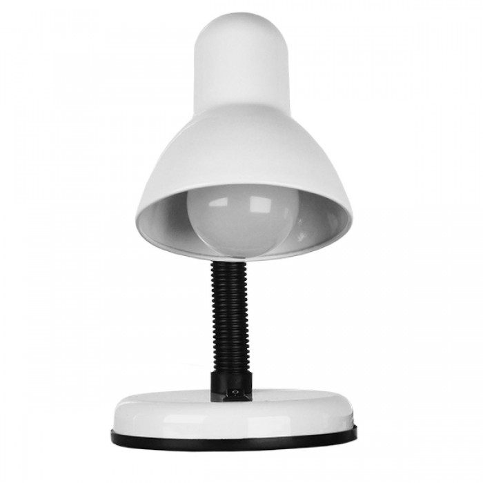 GloboStar® STUDENT WHITE 01531 Μοντέρνο Επιτραπέζιο Φωτιστικό Γραφείου Μονόφωτο Μεταλλικό Λευκό με Διακόπτη ΟN/OFF Φ12 x Υ32cm GloboStar® STUDENT WHITE 01531 Μοντέρνο Επιτραπέζιο Φωτιστικό Γραφείου Μονόφωτο Μεταλλικό Λευκό με Διακόπτη ΟN/OFF Φ12 x Υ32cm