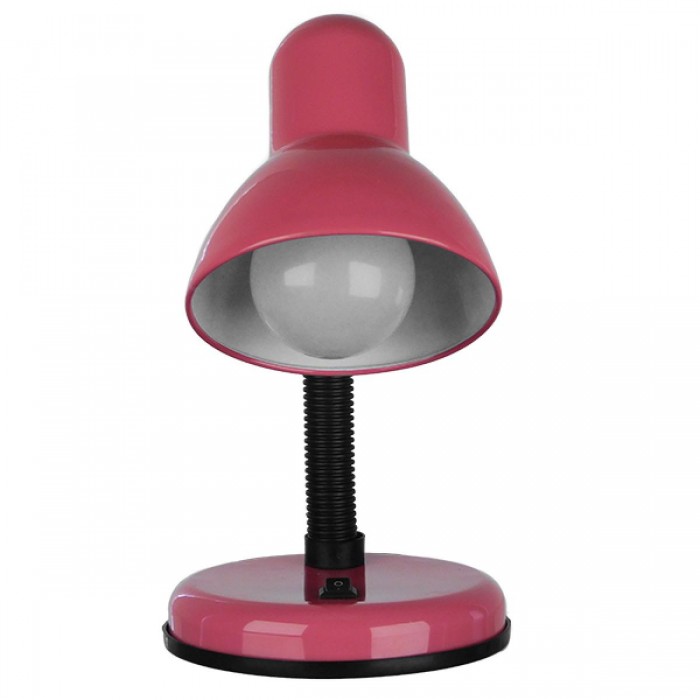 GloboStar® STUDENT PINK 01534 Μοντέρνο Επιτραπέζιο Φωτιστικό Γραφείου Μονόφωτο Μεταλλικό Ροζ Λευκό με Διακόπτη ΟN/OFF Φ12 x Υ32cm GloboStar® STUDENT PINK 01534 Μοντέρνο Επιτραπέζιο Φωτιστικό Γραφείου Μονόφωτο Μεταλλικό Ροζ Λευκό με Διακόπτη ΟN/OFF Φ12 x Υ32cm