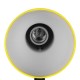 GloboStar® STUDENT YELLOW 01536 Μοντέρνο Επιτραπέζιο Φωτιστικό Γραφείου Μονόφωτο Μεταλλικό Κίτρινο Λευκό με Διακόπτη ΟN/OFF Φ12 x Υ32cm