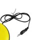 GloboStar® STUDENT YELLOW 01536 Μοντέρνο Επιτραπέζιο Φωτιστικό Γραφείου Μονόφωτο Μεταλλικό Κίτρινο Λευκό με Διακόπτη ΟN/OFF Φ12 x Υ32cm