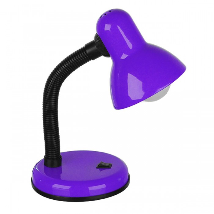 GloboStar® STUDENT PURPLE 01537 Μοντέρνο Επιτραπέζιο Φωτιστικό Γραφείου Μονόφωτο Μεταλλικό Μωβ Λευκό με Διακόπτη ΟN/OFF Φ12 x Υ32cm GloboStar® STUDENT PURPLE 01537 Μοντέρνο Επιτραπέζιο Φωτιστικό Γραφείου Μονόφωτο Μεταλλικό Μωβ Λευκό με Διακόπτη ΟN/OFF Φ12 x Υ32cm
