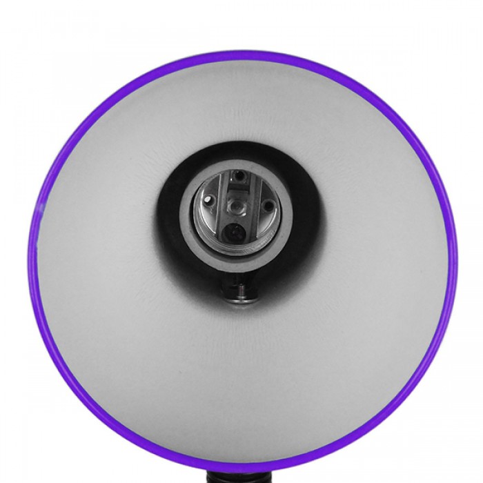 GloboStar® STUDENT PURPLE 01537 Μοντέρνο Επιτραπέζιο Φωτιστικό Γραφείου Μονόφωτο Μεταλλικό Μωβ Λευκό με Διακόπτη ΟN/OFF Φ12 x Υ32cm GloboStar® STUDENT PURPLE 01537 Μοντέρνο Επιτραπέζιο Φωτιστικό Γραφείου Μονόφωτο Μεταλλικό Μωβ Λευκό με Διακόπτη ΟN/OFF Φ12 x Υ32cm