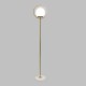 GloboStar® VERSAILLES 01541 Μοντέρνο Φωτιστικό Δαπέδου Μονόφωτο 1 x E27 Χρυσό Μεταλλικό με Γαλακτερή Γυάλινη Μπάλα D25 x H150cm GloboStar® VERSAILLES 01541 Μοντέρνο Φωτιστικό Δαπέδου Μονόφωτο 1 x E27 Χρυσό Μεταλλικό με Γαλακτερή Γυάλινη Μπάλα D25 x H150cm