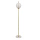 GloboStar® VERSAILLES 01543 Μοντέρνο Φωτιστικό Δαπέδου Μονόφωτο 1 x E27 Χρυσό Μεταλλικό με Γαλακτερή Γυάλινη Μπάλα D35 x H170cm GloboStar® VERSAILLES 01543 Μοντέρνο Φωτιστικό Δαπέδου Μονόφωτο 1 x E27 Χρυσό Μεταλλικό με Γαλακτερή Γυάλινη Μπάλα D35 x H170cm