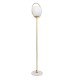 GloboStar® VERSAILLES 01543 Μοντέρνο Φωτιστικό Δαπέδου Μονόφωτο 1 x E27 Χρυσό Μεταλλικό με Γαλακτερή Γυάλινη Μπάλα D35 x H170cm GloboStar® VERSAILLES 01543 Μοντέρνο Φωτιστικό Δαπέδου Μονόφωτο 1 x E27 Χρυσό Μεταλλικό με Γαλακτερή Γυάλινη Μπάλα D35 x H170cm