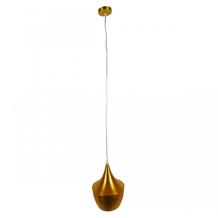 GloboStar® SHANGHAI GOLD 01544 Μοντέρνο Κρεμαστό Φωτιστικό Οροφής Μονόφωτο 1 x E27 Χρυσό Μεταλλικό Καμπάνα Φ24 x Y30cm GloboStar® SHANGHAI GOLD 01544 Μοντέρνο Κρεμαστό Φωτιστικό Οροφής Μονόφωτο 1 x E27 Χρυσό Μεταλλικό Καμπάνα Φ24 x Y30cm