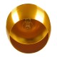 GloboStar® SHANGHAI GOLD 01544 Μοντέρνο Κρεμαστό Φωτιστικό Οροφής Μονόφωτο 1 x E27 Χρυσό Μεταλλικό Καμπάνα Φ24 x Y30cm GloboStar® SHANGHAI GOLD 01544 Μοντέρνο Κρεμαστό Φωτιστικό Οροφής Μονόφωτο 1 x E27 Χρυσό Μεταλλικό Καμπάνα Φ24 x Y30cm