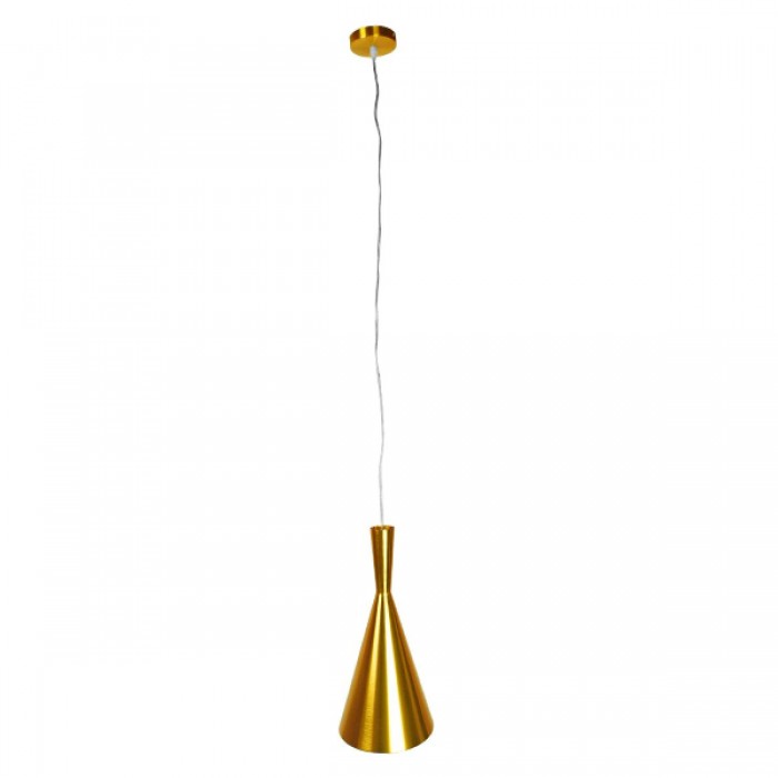 GloboStar® SHANGHAI GOLD 01546 Μοντέρνο Κρεμαστό Φωτιστικό Οροφής Μονόφωτο 1 x E27 Χρυσό Μεταλλικό Καμπάνα Φ18 x Y38.5cm GloboStar® SHANGHAI GOLD 01546 Μοντέρνο Κρεμαστό Φωτιστικό Οροφής Μονόφωτο 1 x E27 Χρυσό Μεταλλικό Καμπάνα Φ18 x Y38.5cm