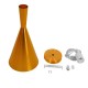 GloboStar® SHANGHAI GOLD 01546 Μοντέρνο Κρεμαστό Φωτιστικό Οροφής Μονόφωτο 1 x E27 Χρυσό Μεταλλικό Καμπάνα Φ18 x Y38.5cm GloboStar® SHANGHAI GOLD 01546 Μοντέρνο Κρεμαστό Φωτιστικό Οροφής Μονόφωτο 1 x E27 Χρυσό Μεταλλικό Καμπάνα Φ18 x Y38.5cm